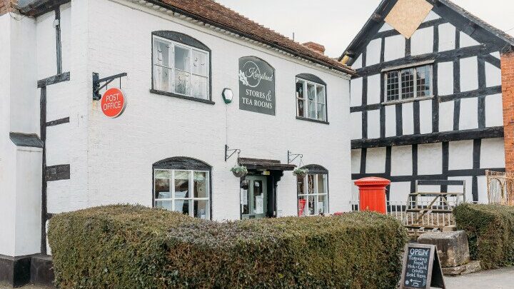 The village stores and tea room in Kingsland