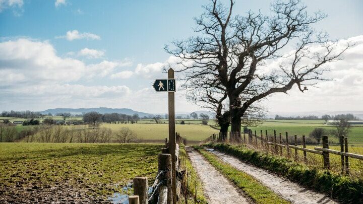 Cycling around Lyonshall is a great way to see this black and white village 